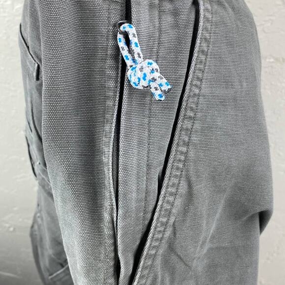 Columbia Men Gray Canvas Authentic Outdoor Active Utility Work Pants 36 X 32 - Picture 7 of 7